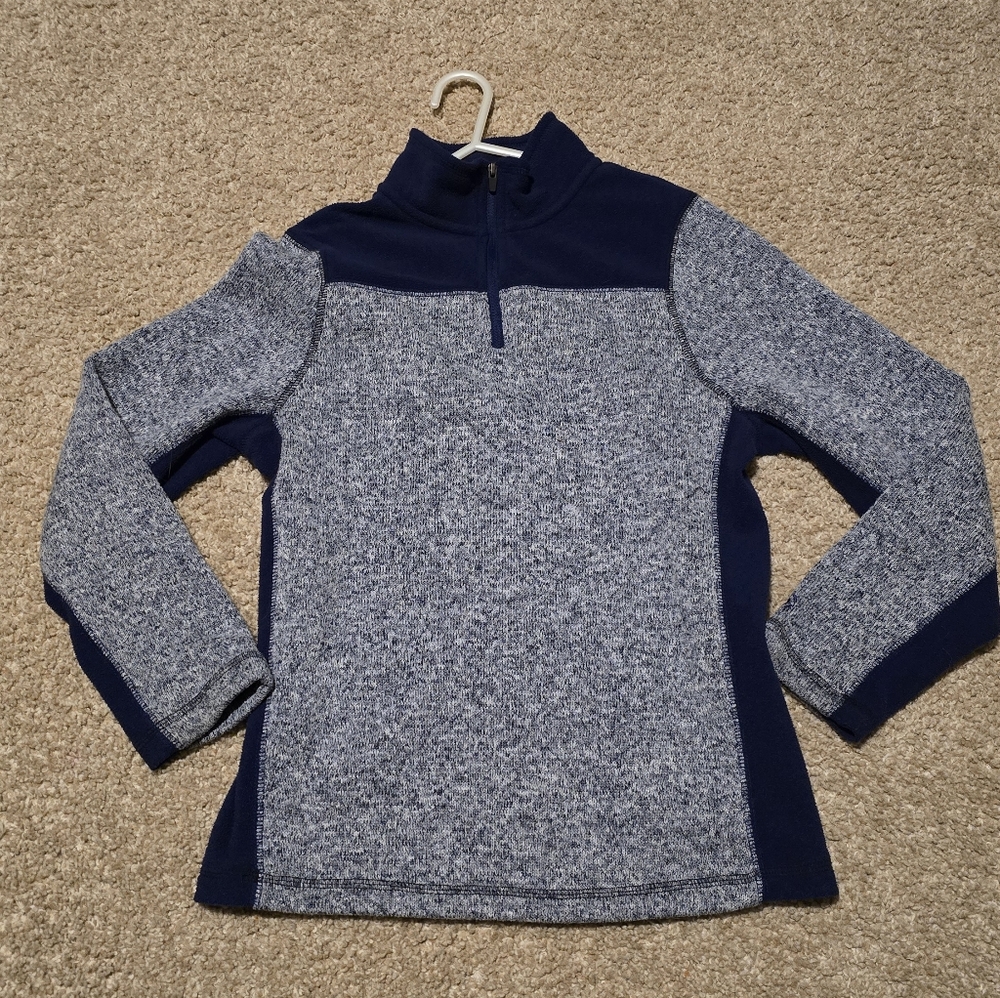 Champion Navy and Heather Blue